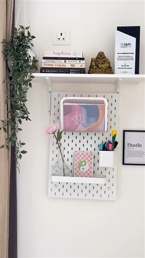 IKEA India on Instagram: "Where creativity meets comfort. Love how @nehaaa.singh turned her workspace into the ultimate home office goals. Share your stories using #IKEALifeAtHome and stand a chance to get featured on our page. [Home makeover, WFH setup, Home office, Workspace Inspo] #IKEA #IKEAIndia"