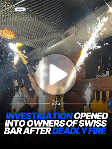 Swiss Authorities Investigate Fire at Ski Resort Bar