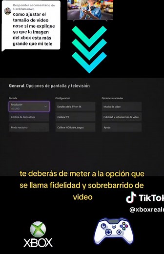 Respuesta a @s.scbfwbadwb ¡Gracias por tu Sub! y por apoyar este proyecto. #informacion #xboxrealm #Xbox #Xbox360 #xboxone #xboxseriess #xboxseriesx #microsoft #xboxlive #xboxgamepass #gyp #gpi #tutorial #xgod #tip #resolucion #pantalla #smarttv #resoluciondepantalla