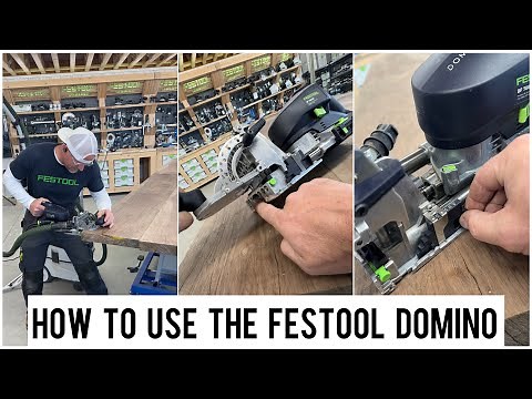 How to use a Festool Domino Jointer