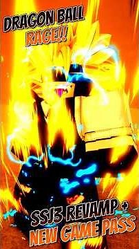 SSJ3 REVAMP + NEW GAMEPASS CHEGOU NO DRAGON BALL RAGE!! #roblox #dragonballrage #anime #ssj3 #goku