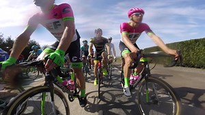 6.3K views · 72 reactions | Another look inside the Paris-Roubaix peloton with Velon CC. This one features footage exclusively of #PinkArgyle. | EF Pro Cycling | Facebook