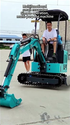 Easy to operate and versatile, the Model 18 mini excavator #digger #excavator