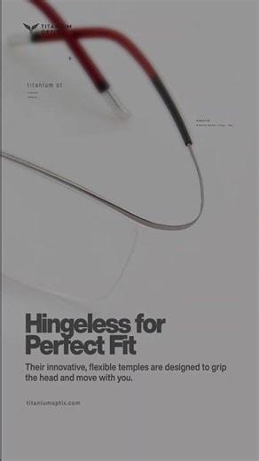 Flexible Browline Eyeglasses - MOMENTUM 10-Second Look