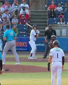 59K views · 1.1K reactions |  INSIDE THE PARK GRAND SLAM  With the bases loaded in a scoreless game, Kyle Stowers hit a line drive which evaded the center fielder and rolled all the way to the wall scoring all four runners!!! | Norfolk Tides | Facebook