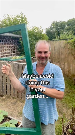 Disposing of bindweed can be difficult because the fresh roots will regrow if added directly to compost. And it’s not good to add it to landfill. But you can dry out the roots in the sun for a few weeks until the bindweed roots have completly desiccated and then add it back to the compost. Bindweed root shouldn’t regrow if it has been dried out completely. I’ve built myself a drying rack for this purpose, which I also use for drying my onions. | Simon Akeroyd Garden Writer