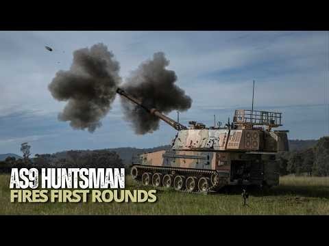 ADF | Thunder at Puckapunyal: Australian-built Huntsman fires first rounds
