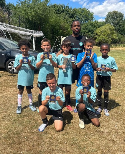 U8 Champions - Edmonton Rangers Summer Tournament Success