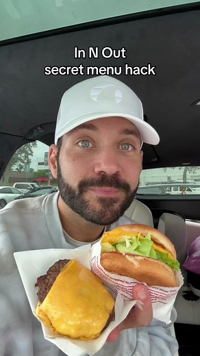 In n out secret menu hack! Mouth watering and one of a kind! #foodhacks #burger #secretmenu