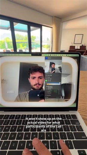 New Macbook Built-in Ring Light