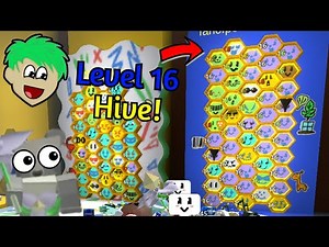 FINALLY! Obtain Full lvl 16 blue hive!.. | Bee Swarm Simulator (Roblox)