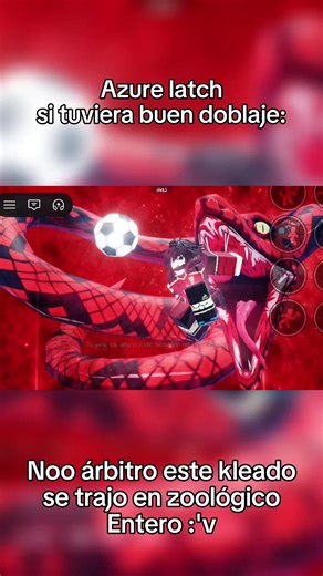 El mejor doblaje en Blue Lock y Roblox