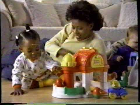 1996 Playskool Weebles Playsets "They wobble but they don't fall down" TV Commercial
