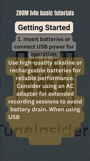 Mastering The Zoom H4n Recorder: Essential Battery Tips For Beginners