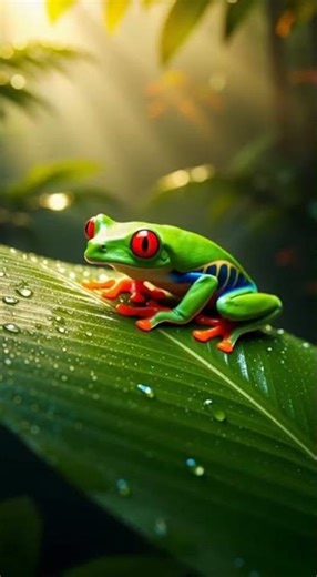 Red-eyed Frog's Golden Roost