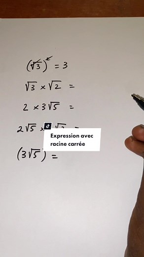 Simplifier des expressions avec le radical #exercice #profdemaths #maths #