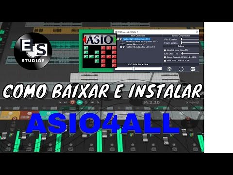 Como Baixar e Instalar ASIO4ALL-Elton Silva STD