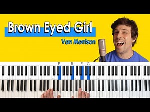 How To Play “Brown Eyed Girl” by Van Morrison [Piano Tutorial + Chord Chart]