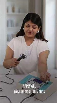 Pain Relief Made Easy with Physiogears 1 & 3 MHz Ultrasound Machine | 50 Programs