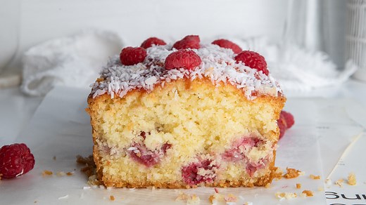 Raspberry Coconut Cake Recipe - Tasting Table