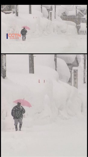 Record-breaking snowfall has buried parts of northern Japan, prompting the deployment of troops and hundreds of snow ploughs as the death toll from winter storms rises to 30. Authorities warn conditions could also impact a national election this weekend. #Japan #Snowstorm #ExtremeWeather #Climate #Asia | CGTNEurope