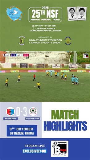 NSF Martyrs' Memorial Trophy. on Instagram: "Teamwork,precision and a spot in the next round, Anal lenruwl Tangpi are a force to be reckoned. #nsfmartyrstrophy2025 #matchhighlights"