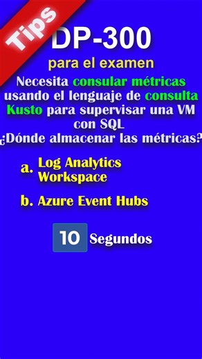 Querying metrics with the KUSTO language is Azure