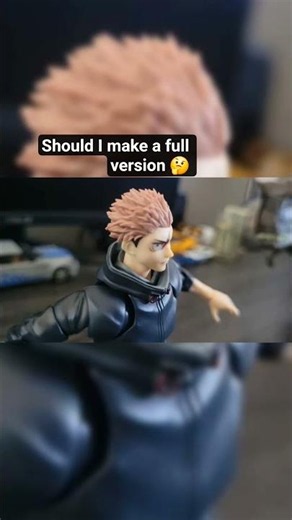 shf yuji test stop motion #stopmotion #jjk