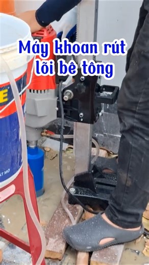 DCA Concrete Core Drilling Machine - The Perfect Solution for Drilling Shorts in Bathrooms #Shorts