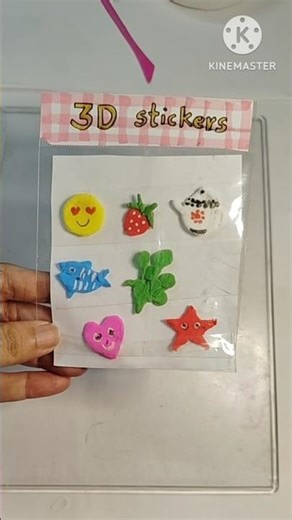 #diy make your own 3D stickers 😍🤩🤩 #shorts