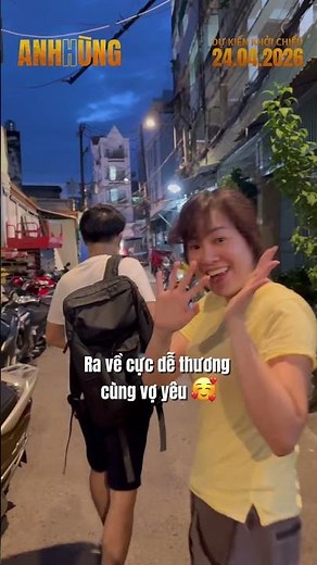 Bắt gặp tương tác cực đáng yêu của Thái Hoà, vợ và người dân tại set quay Anh Hùng 😍😍😍