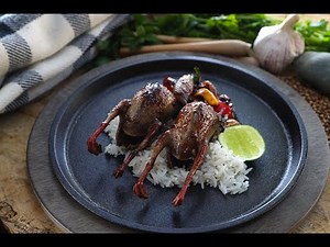 Fire Roasted Wild Doves with Lemongrass with The Outdoors Chef