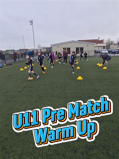 U11 Pre Match Warm-Up with Niall McBride