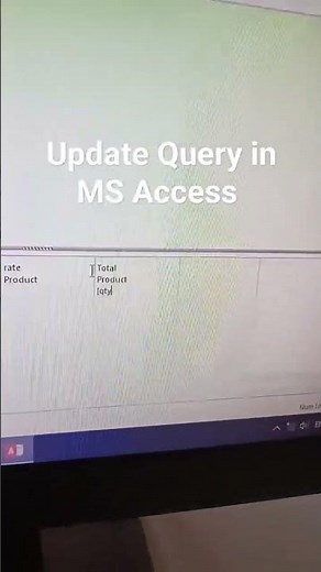 Update Query in MS Access