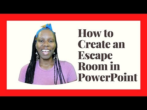 Creating an Escape Room in PowerPoint 365 Mac Version