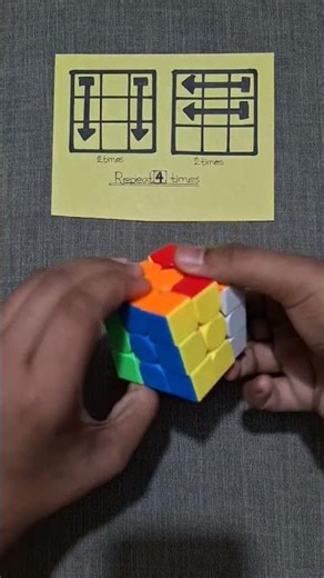 3x3 Rubik's cube solve #shorts
