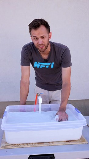 Fluid Sand Bed Experiment: Science Demonstration