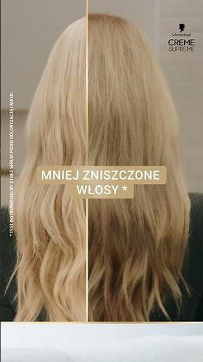Pielęgnująca koloryzacja Schwarzkopf Creme Supreme!