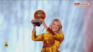 38K views · 1.4K reactions | ⚽️✨ Throwback in 2018 and relive the first ever Women's Ballon d'Or, Ada Hegerberg! | Ballon d'Or | Facebook