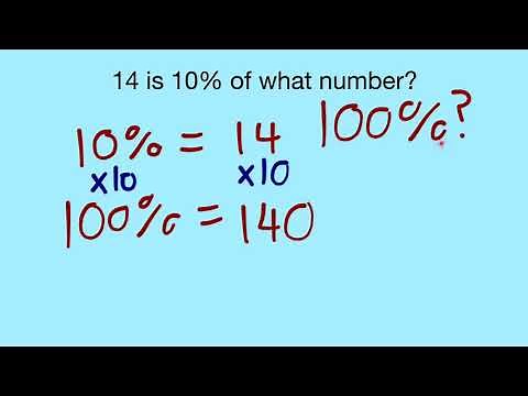 Mr Smith Maths - Finding missing numbers with percentages