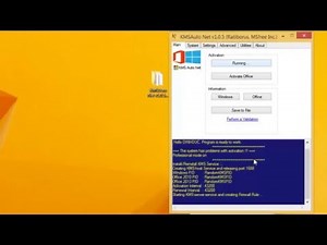 KMSAuto Net – Automatic KMS- Permanent Activator for ALL Microsoft Operating Systems