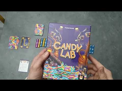 CANDY LAB règle du jeu en français présentée par la chaîne youtube expliquemoica