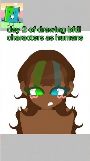 Day 2 of drawing bfdi characters as humans (book) #bfdi #osc #givemebackmykids