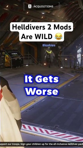 Helldivers 2 Mods Are WILD 😂