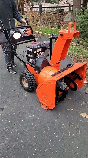 Ariens Deluxe 27 Snowblower | Test for Auction