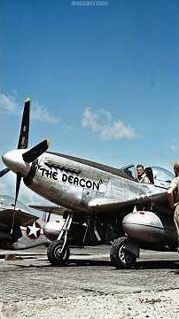 The Deadly P-51 Low-Level Strafing Runs Over Japan #aviation #WWII #restoredfootage