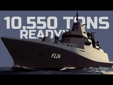 Why Germany is Building the World's Largest New Super Frigate?