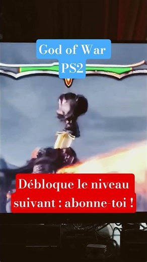 Kratos has no mercy, not even for the PS2! 💀