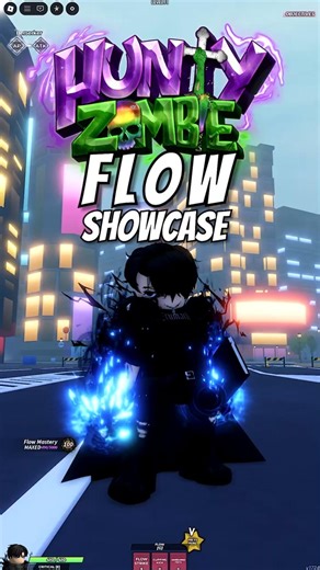 Flow Showcase #roblox #huntyzombie #huntyzombies