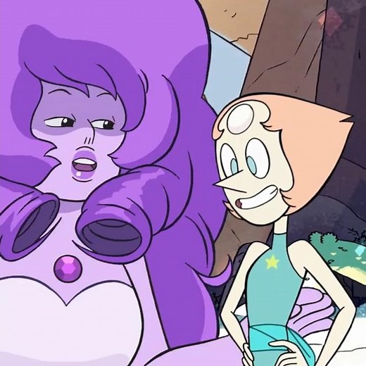 Amethyst as Rose Quartz edit #stevenuniverse